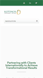 Mobile Screenshot of kotinospartners.com